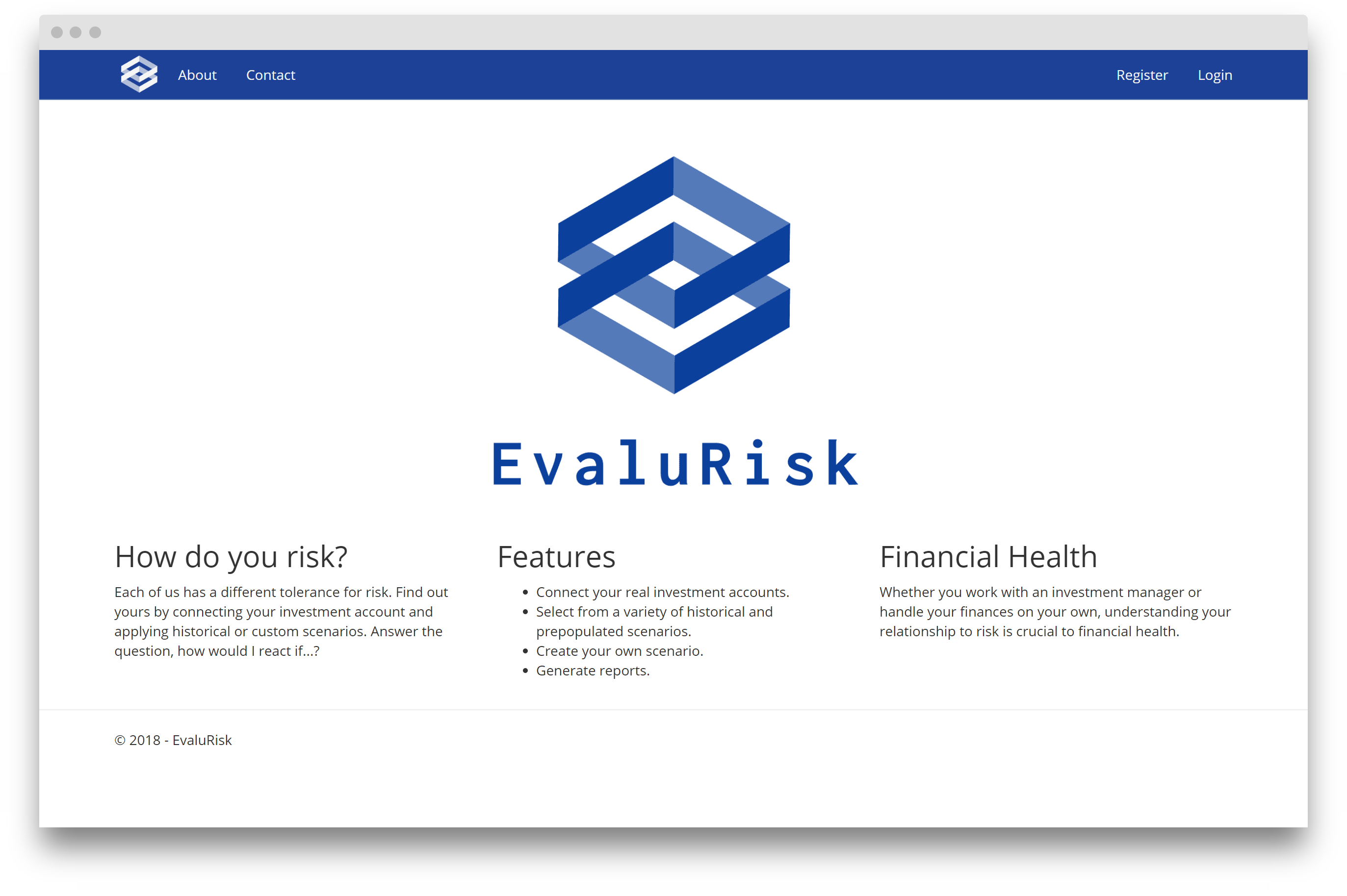 EvaluRisk Home Page